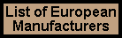 List of European wood pellet manufactuers
